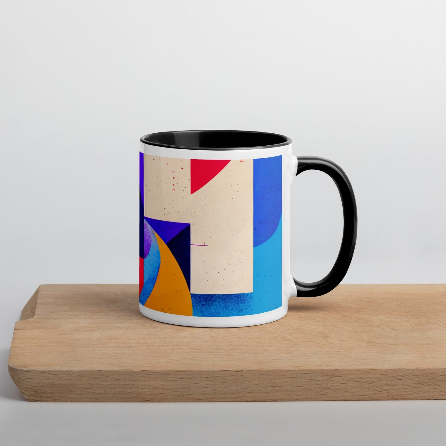 Summer Tide Ceramic Mug with Color Inside