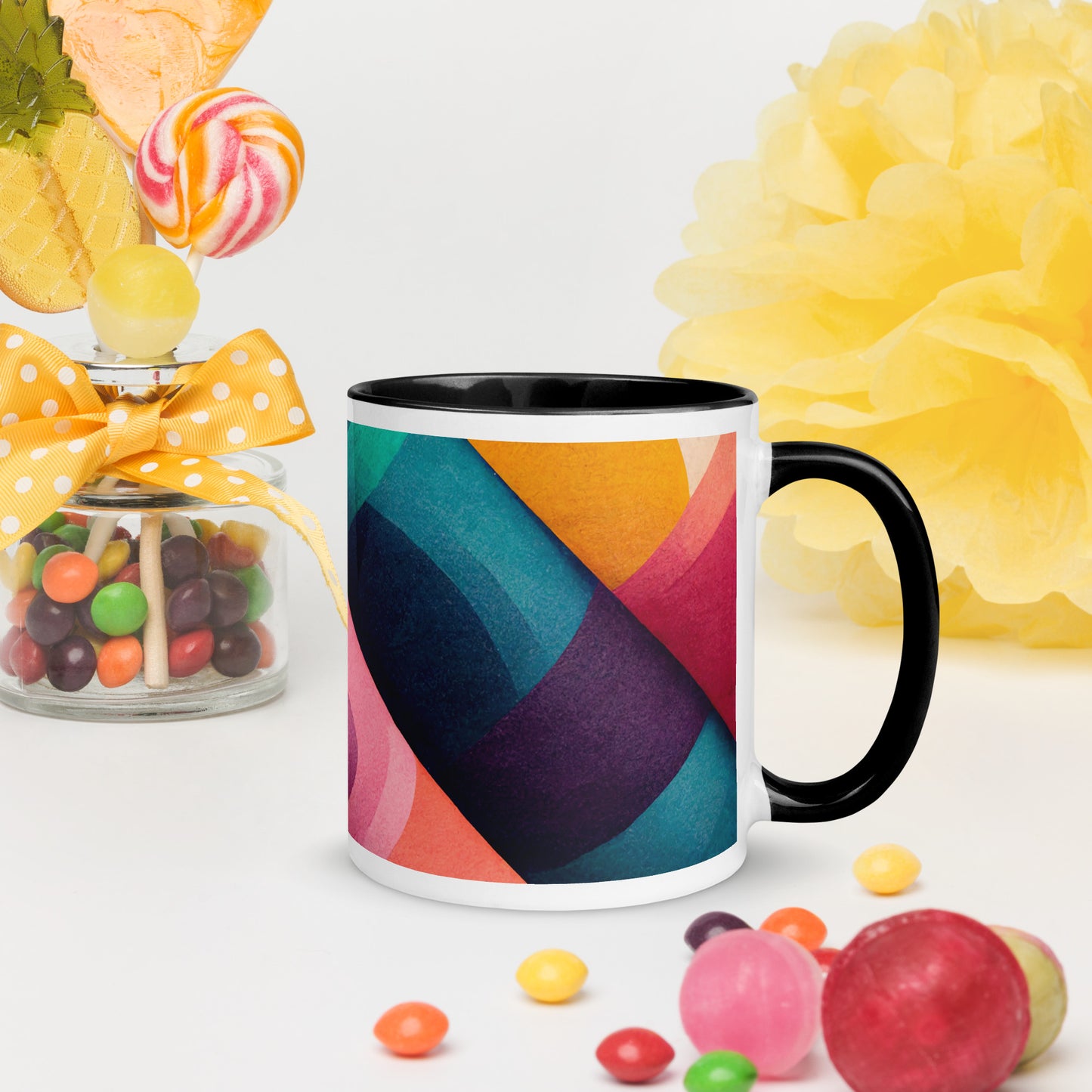 Colored Mesh de Cerâmica com Interior Colorido