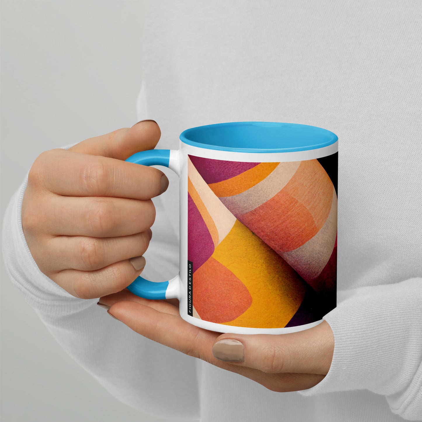 Colored Mesh de Cerâmica com Interior Colorido