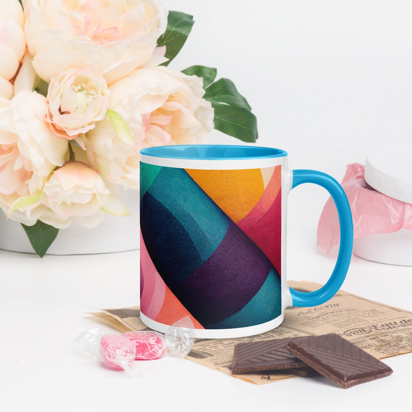 Colored Mesh de Cerâmica com Interior Colorido