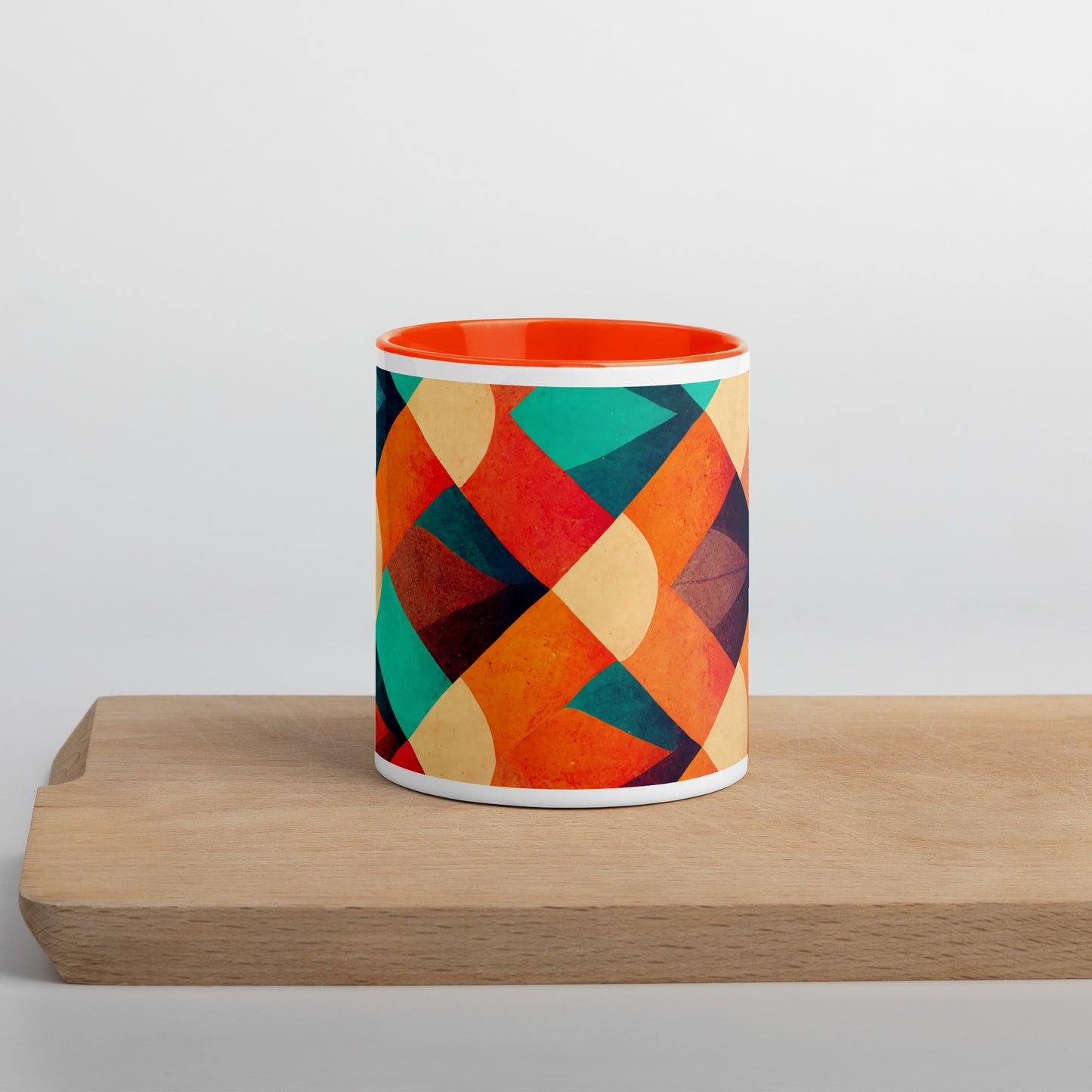 Sienna Ceramic Mug with Color Inside