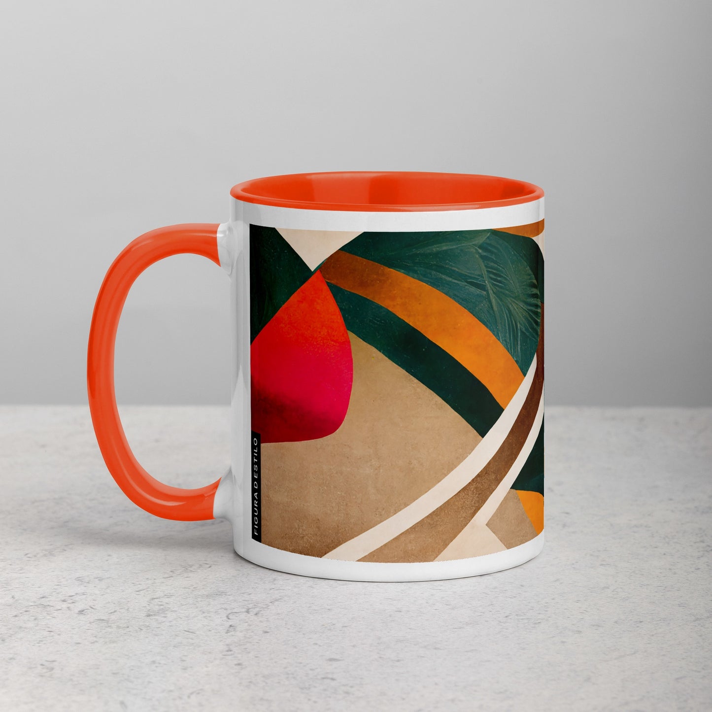 Savannah Ceramic Mug with Color Inside
