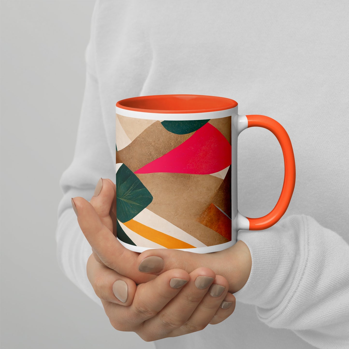 Savannah Ceramic Mug with Color Inside