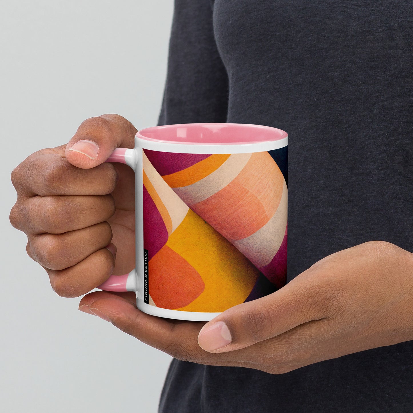 Colored Mesh de Cerâmica com Interior Colorido