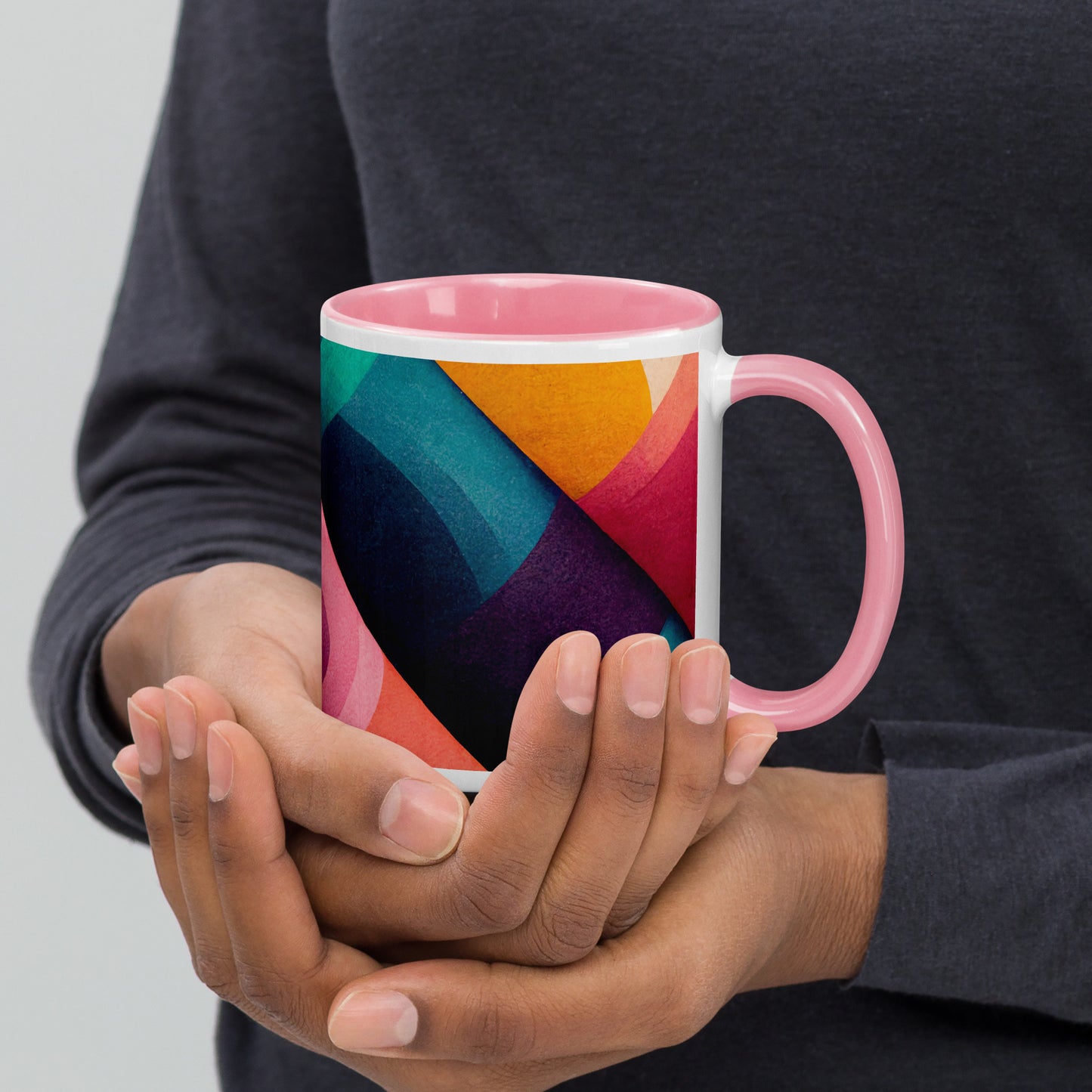 Colored Mesh de Cerâmica com Interior Colorido