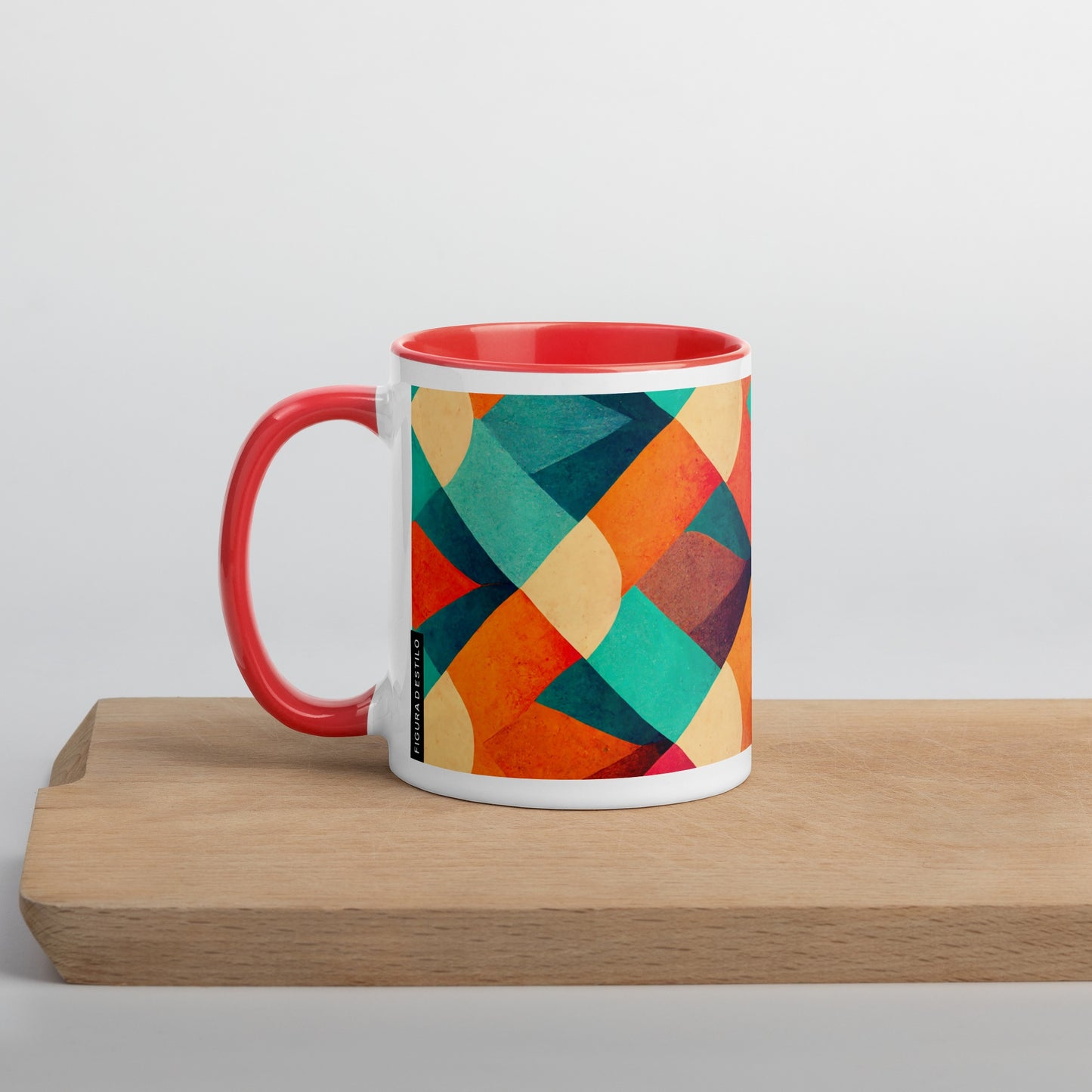 Sienna Ceramic Mug with Color Inside