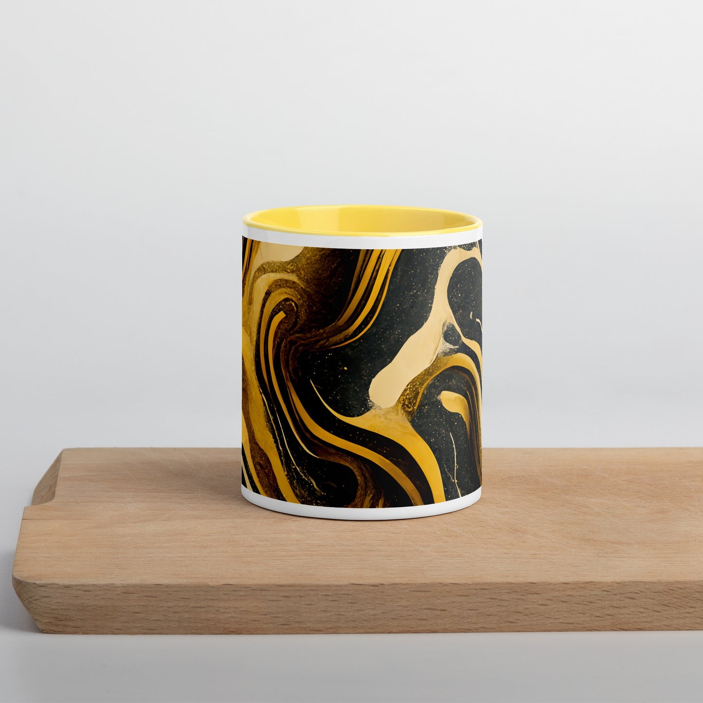 Duna Ceramic Mug with Color Inside