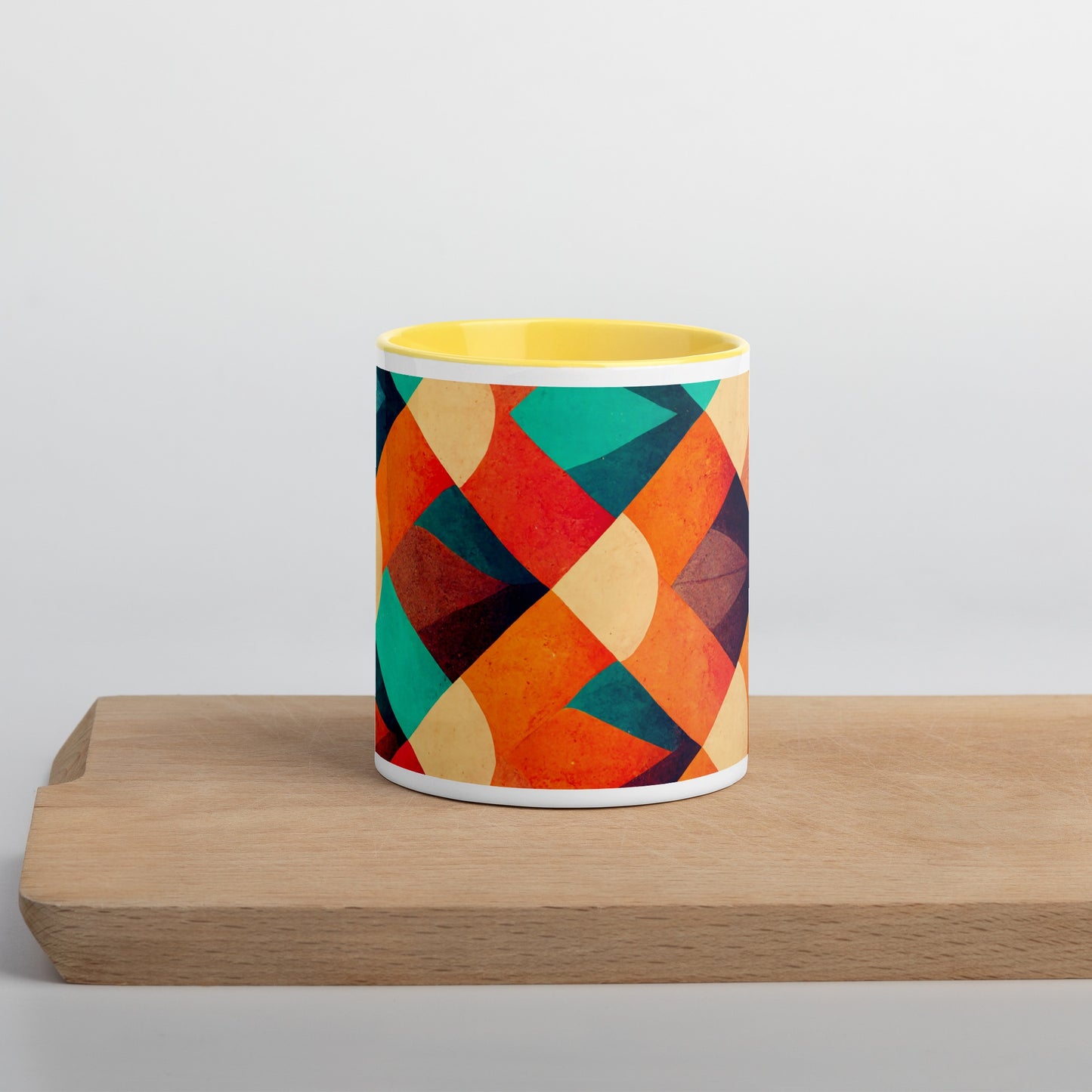Sienna Ceramic Mug with Color Inside