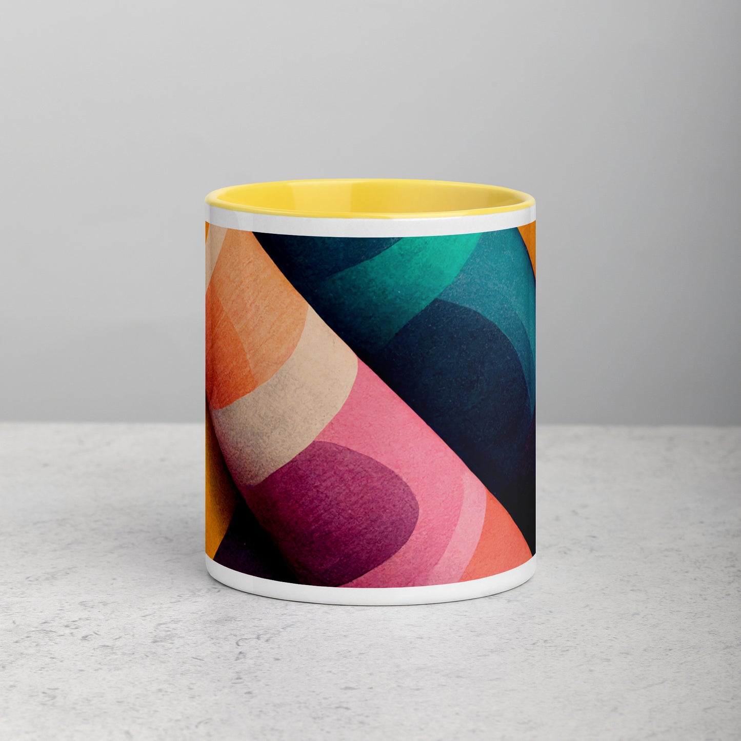 Colored Mesh de Cerâmica com Interior Colorido