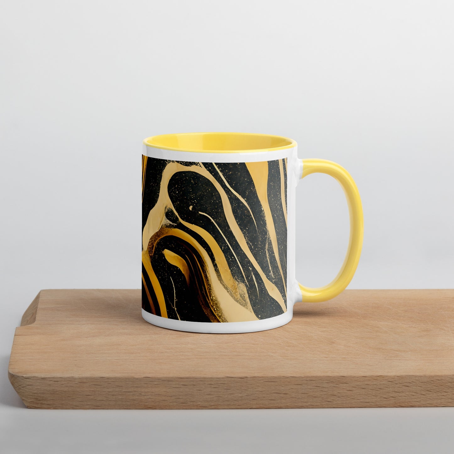 Duna Ceramic Mug with Color Inside
