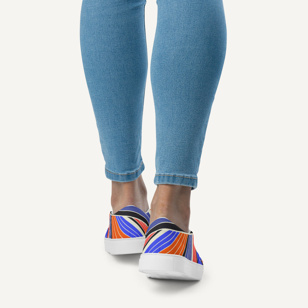 Magic Space Slip-On Canvas Shoes