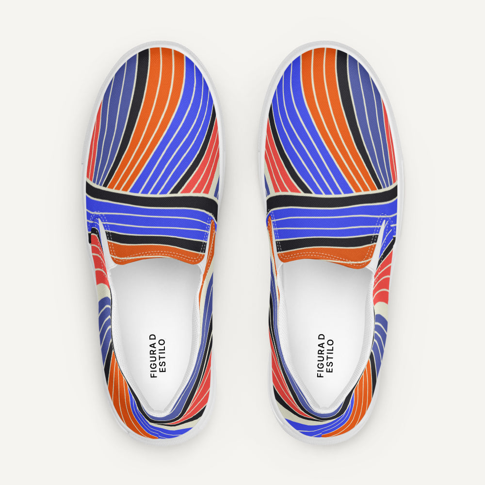 Magic Space Slip-On Canvas Shoes