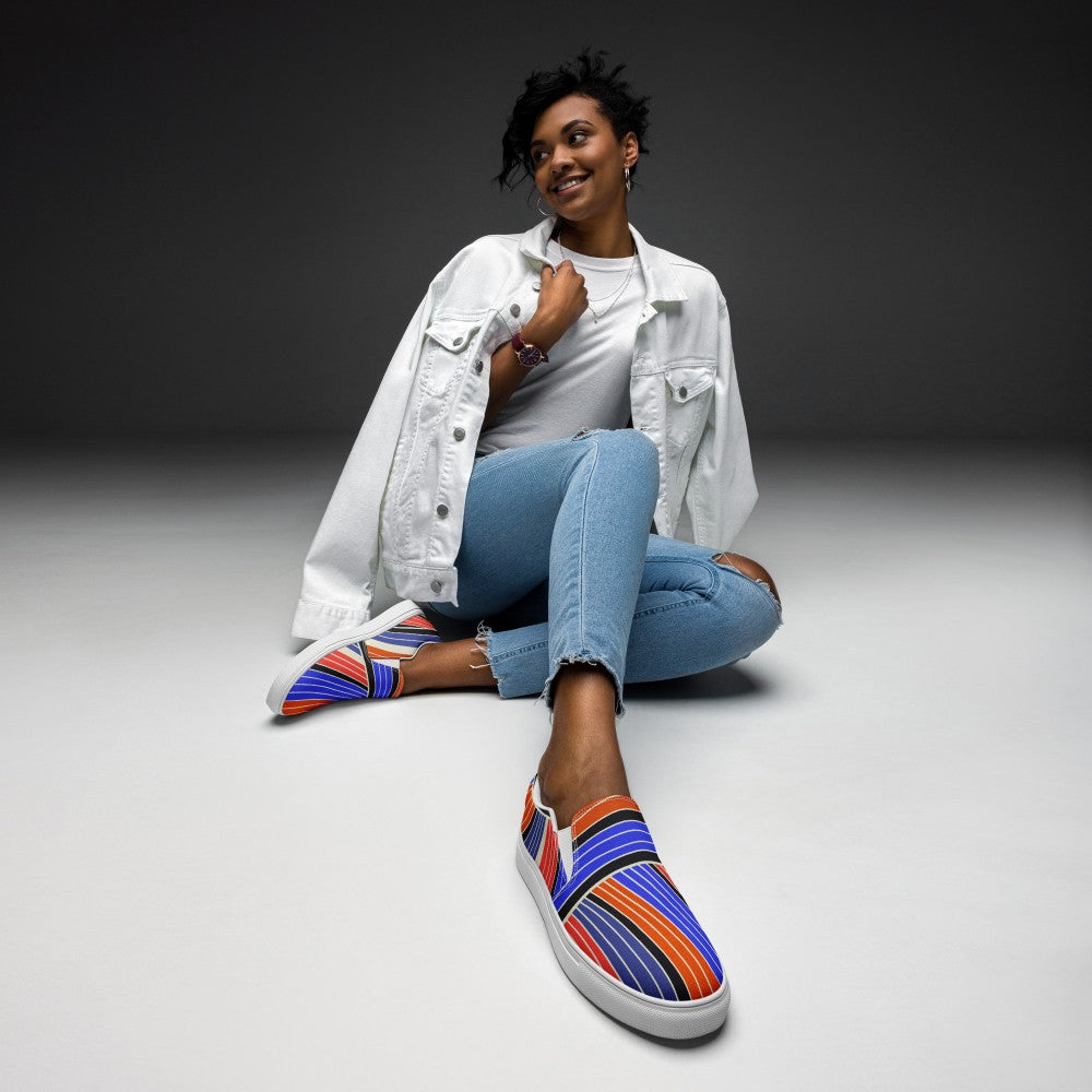 Magic Space Slip-On Canvas Shoes