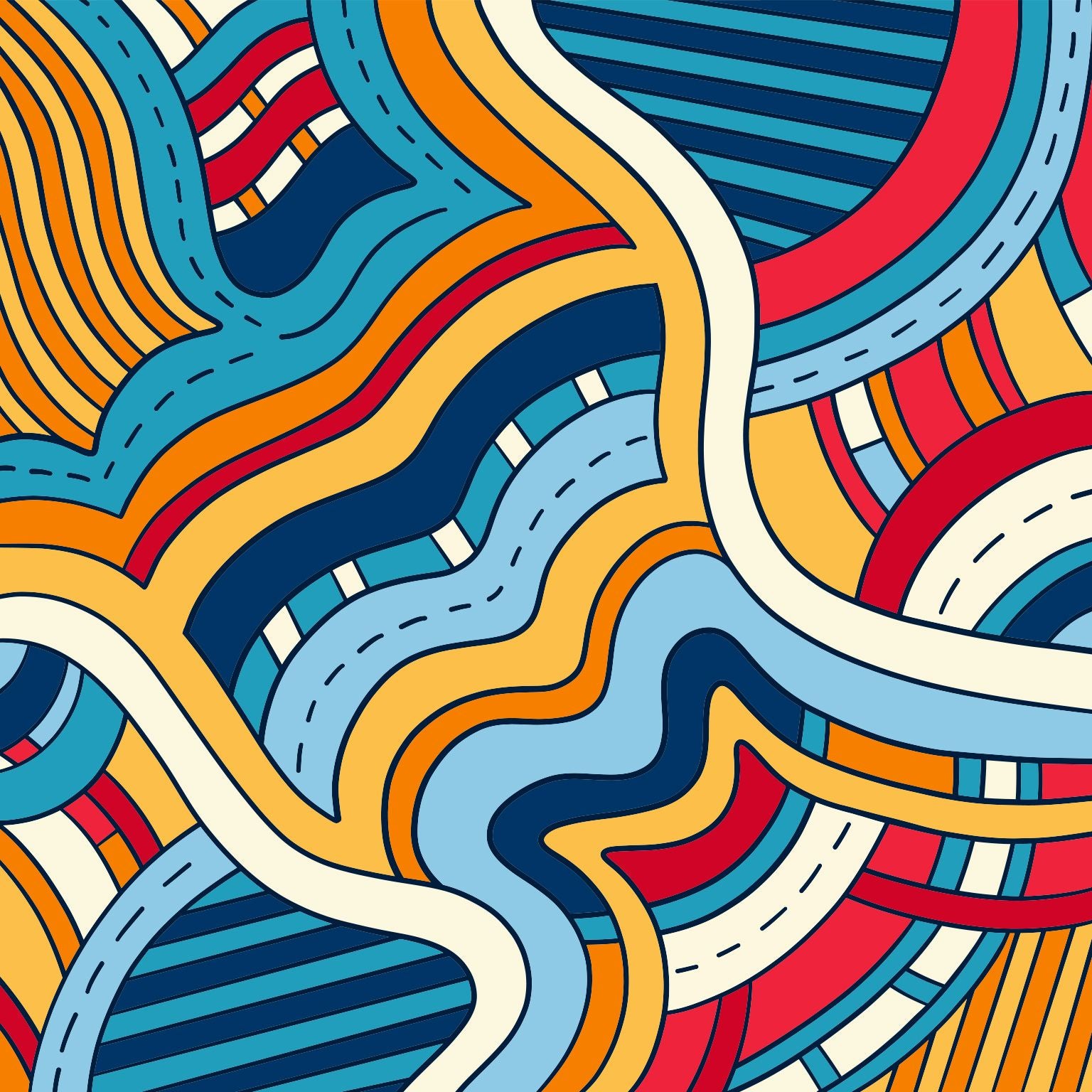 Figura d'Estilo - 'Dashes' Pattern Collection