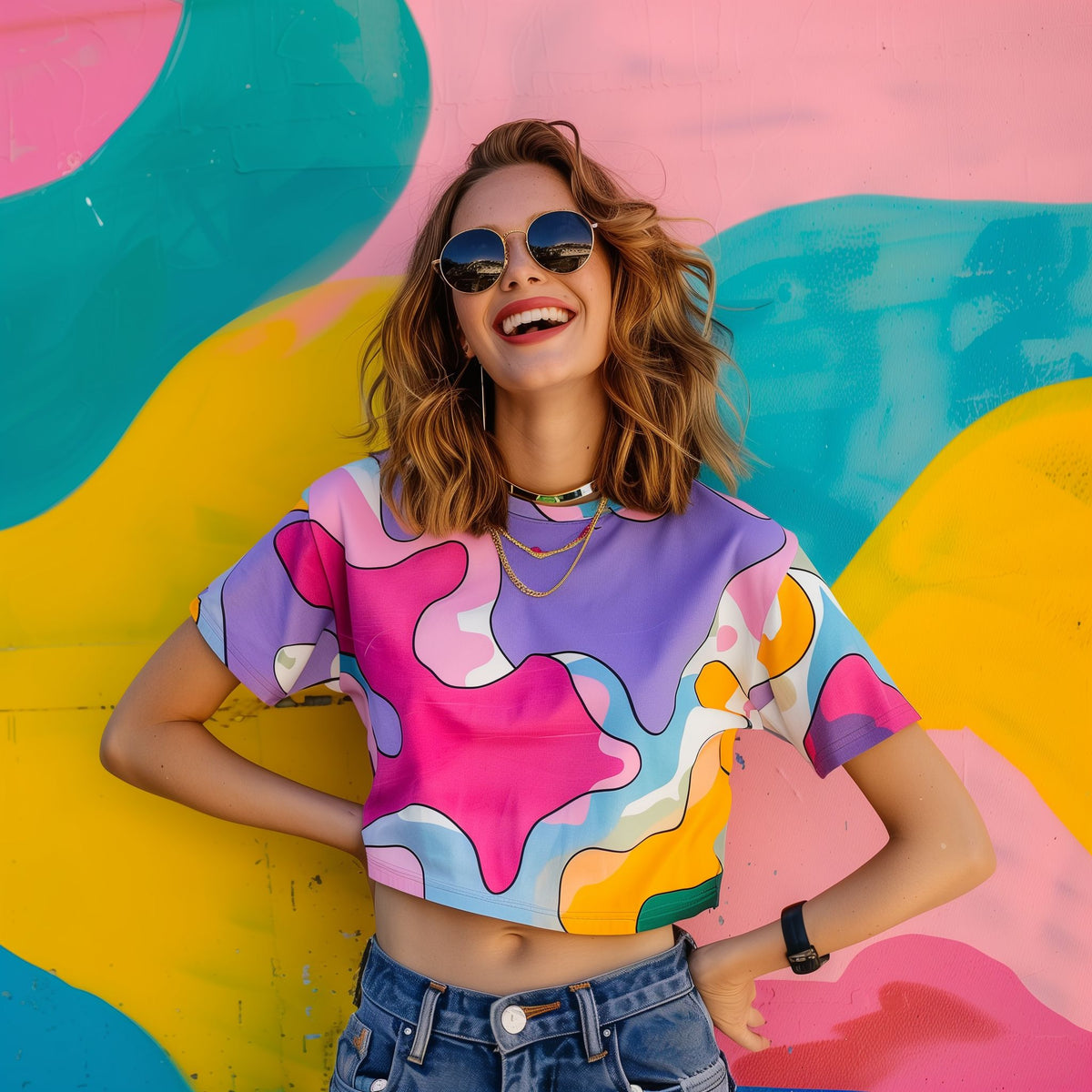 Figura d'Estilo - Vestuário criativo e colorido que te traz alegria