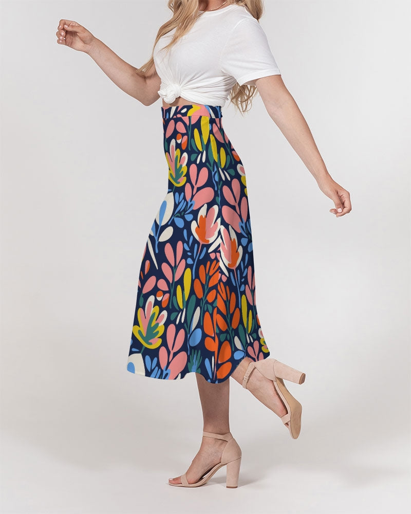 Orchard A-Line Midi Skirt