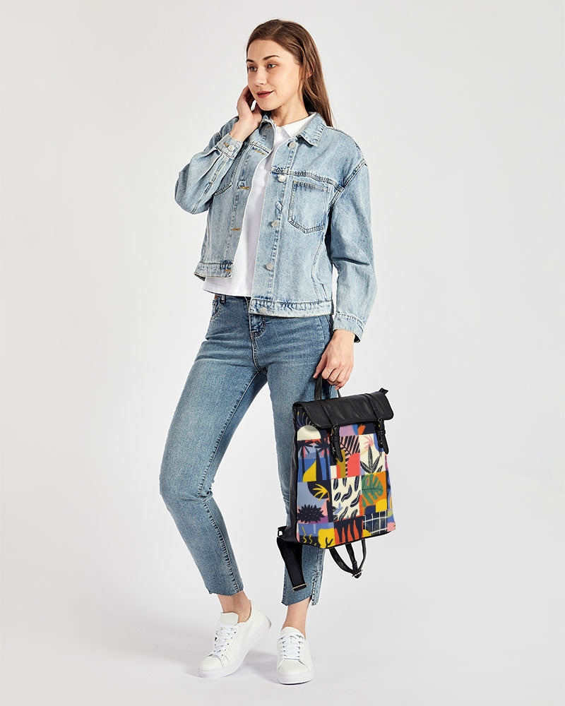 Scenes Casual Flap Backpack