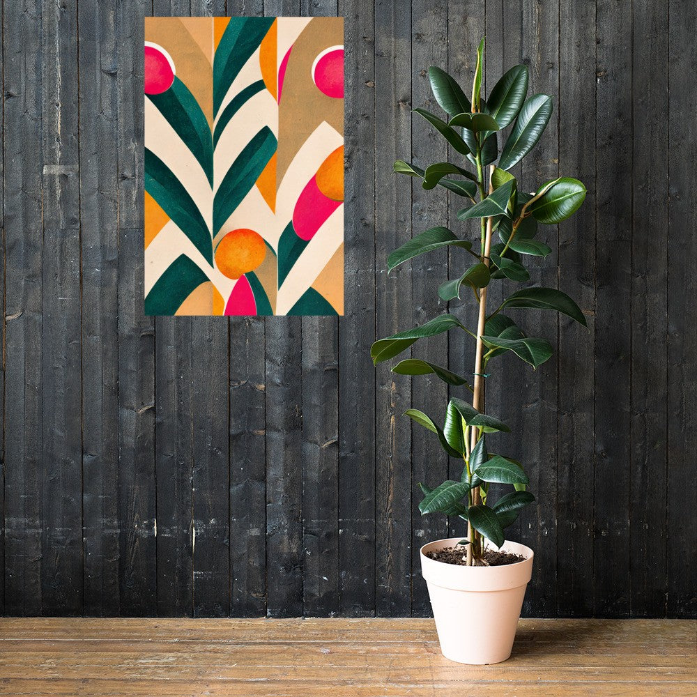 Smooth Tropical Póster