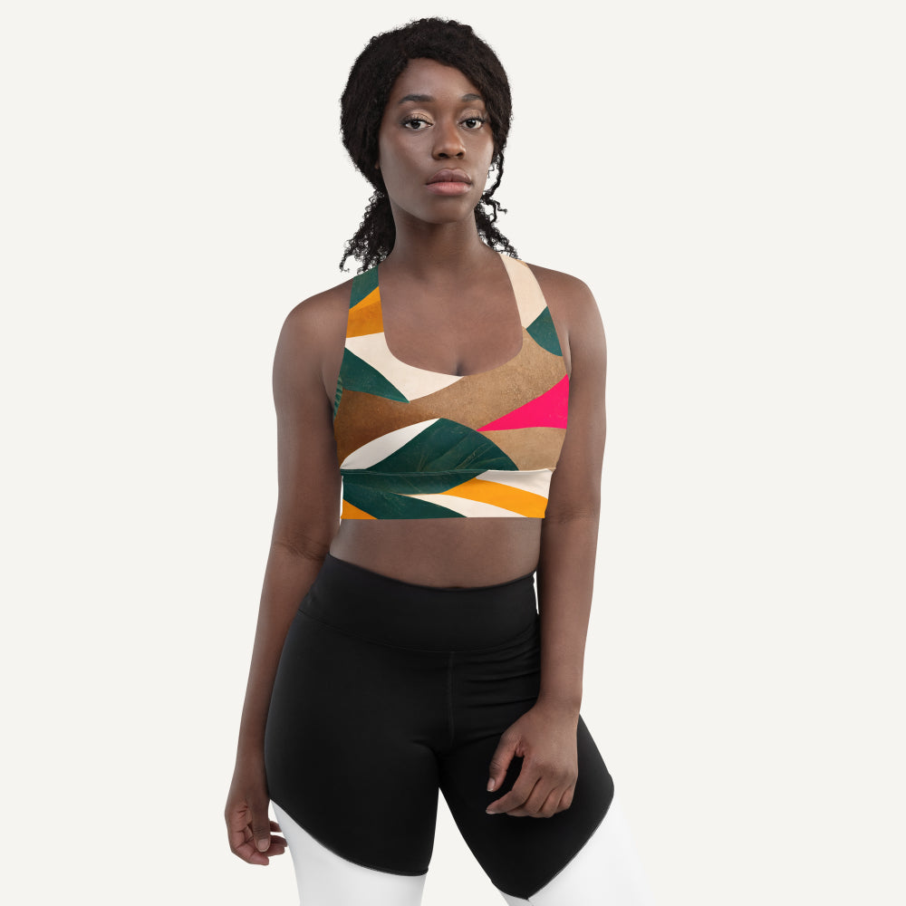 Savannah Longline Padded Sports Bra