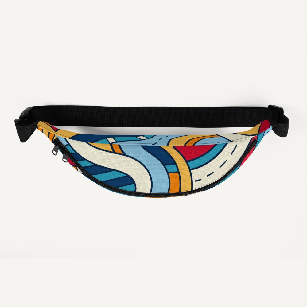 Dashes Fanny Pack and Crossbody Sling Bag