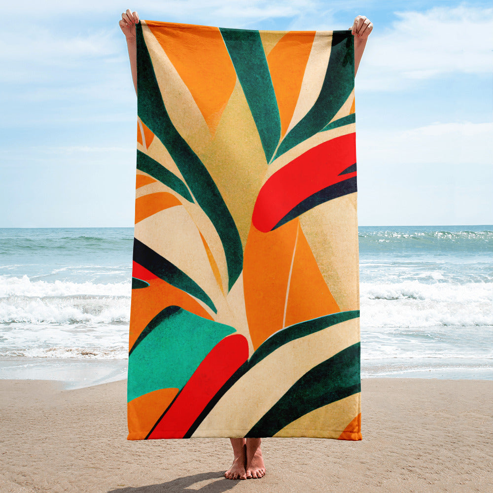 Hot Forest Beach and Home Towel