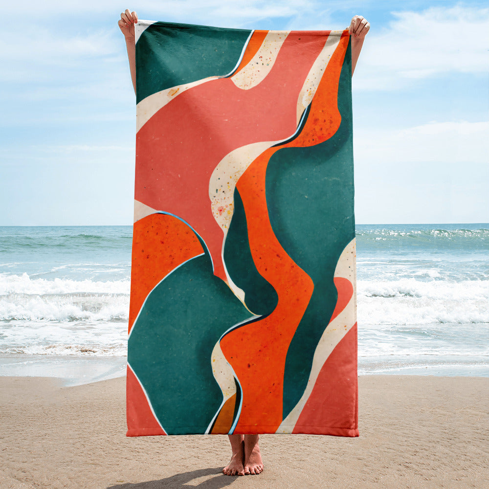 Gold Amber Beach and Home Towel