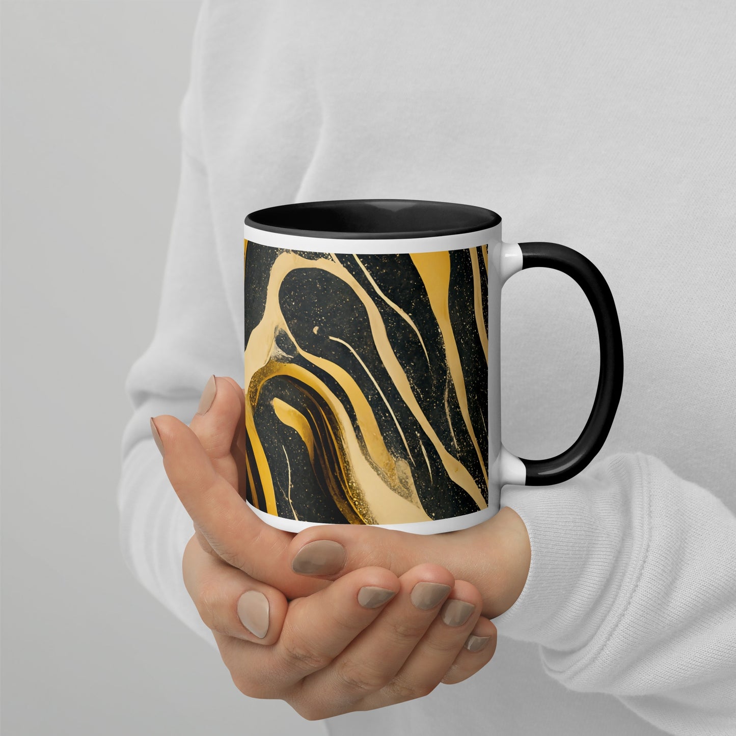 Duna Ceramic Mug with Color Inside