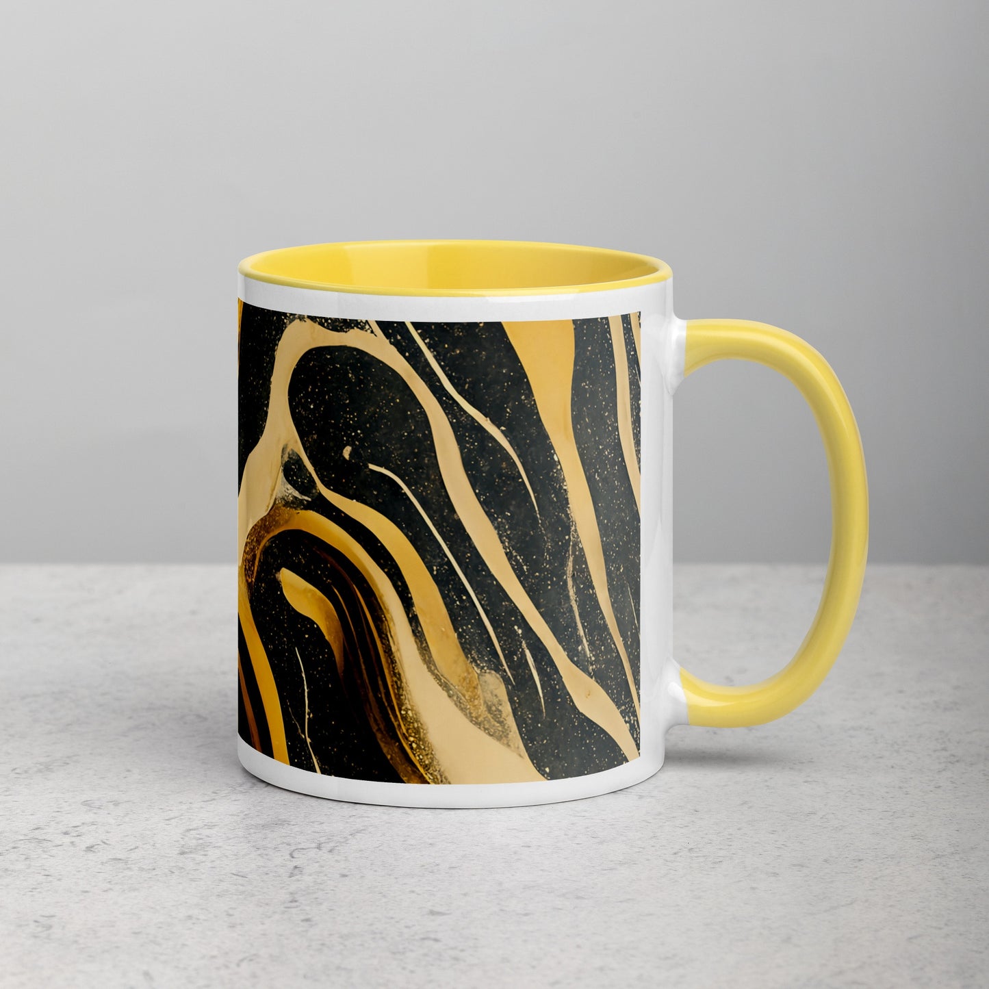 Duna Ceramic Mug with Color Inside